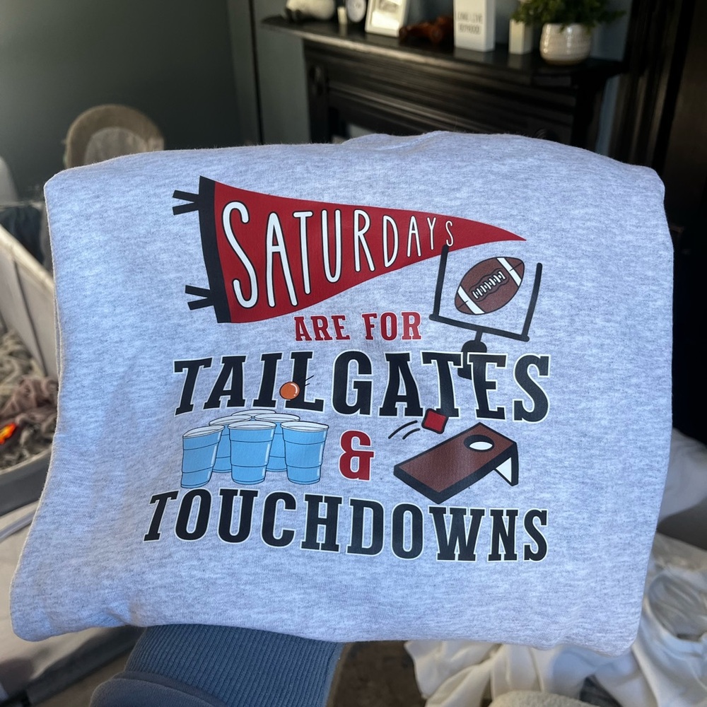Gray Saturdays Tailgates Sweatshirt